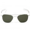 Aviator Matte Chrome Bayonet Agx Polarisé Aviator Matte Chrome Bayonet Agx Polarisé