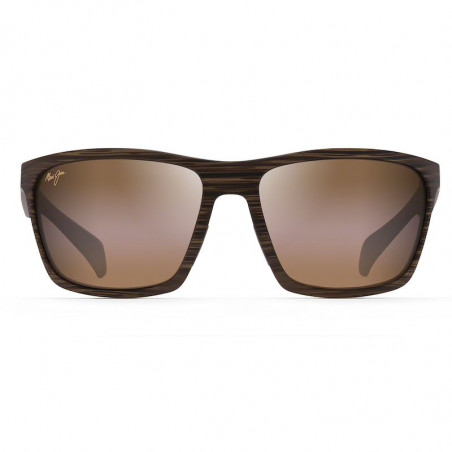 Maui Jim Makoa Matte Brown Wood Grain