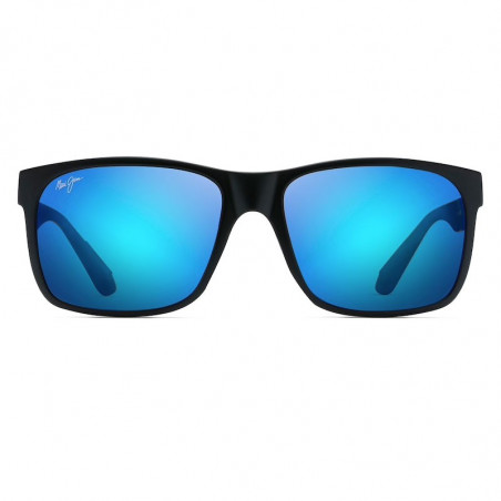 Maui Jim Red Sands Matte Black with Blue Hawaï