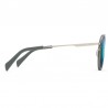 Maui Jim Even Keel Brushed Silver With Powder Blue Maui Jim Even Keel Brushed Silver With Powder Blue