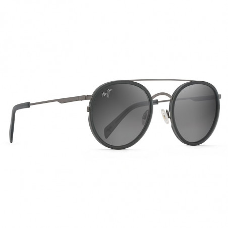 Maui Jim Even Keel Gunmetal With Translucend Grey Matte Maui Jim Even Keel Gunmetal With Translucend Grey Matte