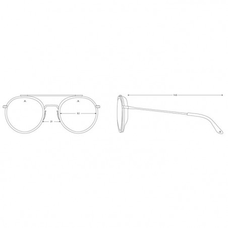 Vuarnet Edge Ronde Cristal - Grey Polar Blue Flash Vuarnet Edge Ronde Cristal - Grey Polar Blue Flash