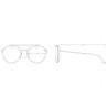 Vuarnet Edge Ronde Cristal - Grey Polar Blue Flash Vuarnet Edge Ronde Cristal - Grey Polar Blue Flash
