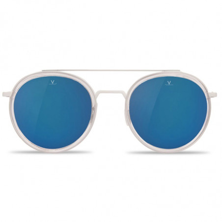 Vuarnet Edge Ronde Cristal - Grey Polar Blue Flash Vuarnet Edge Ronde Cristal - Grey Polar Blue Flash