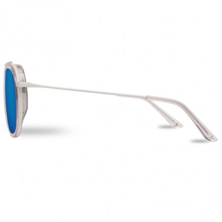 Vuarnet Edge Ronde Cristal - Grey Polar Blue Flash Vuarnet Edge Ronde Cristal - Grey Polar Blue Flash