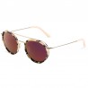 Vuarnet Edge Ronde Ecaille Rose - Pure Brown Purple Flashed Vuarnet Edge Ronde Ecaille Rose - Pure Brown Purple Flashed