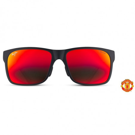 Maui Jim Red Sands Asian Fit Matte Black Manchester United