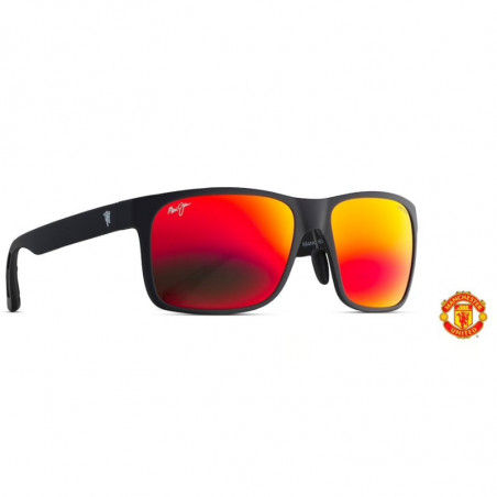 Maui Jim Red Sands Asian Fit Matte Black Manchester United